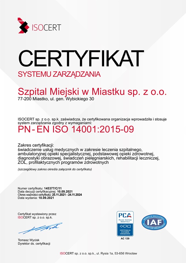 Szpital Miejski w Miastku EMS ponowna, 2021-1